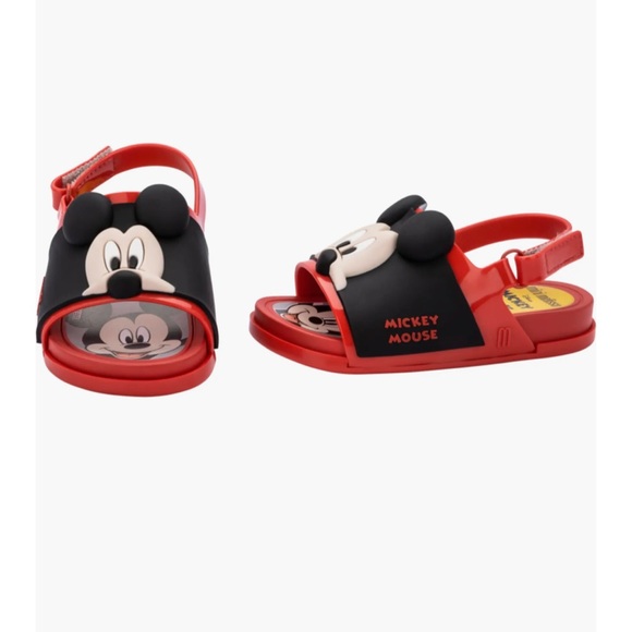 COPY - Kids 11 Unisex Melissa x Disney Mickey & Friends Water Resist Slingback … - Picture 5 of 12